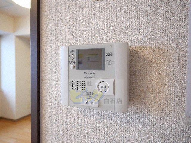セキュリティ　モニター付きインターホン完備しています♪