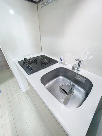 キッチン　システムキッチン二口ガスコンロ