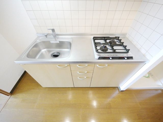 キッチン　２口システムキッチン♪