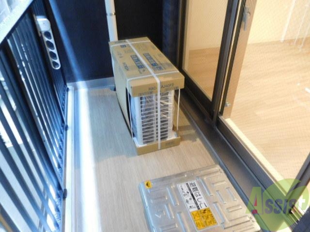 バルコニー　洗濯物もしっかり干せます！！