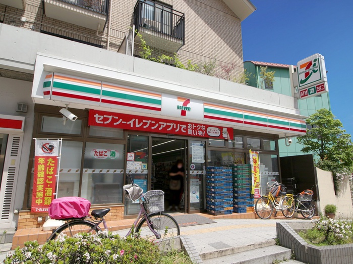 コンビニ　セブンイレブン曽根東店（コンビニ）まで140m