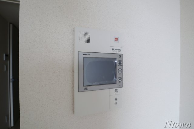 セキュリティ　モニター付きインターホンです
