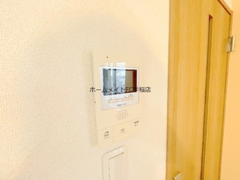 セキュリティ　モニター付きインターホン♪