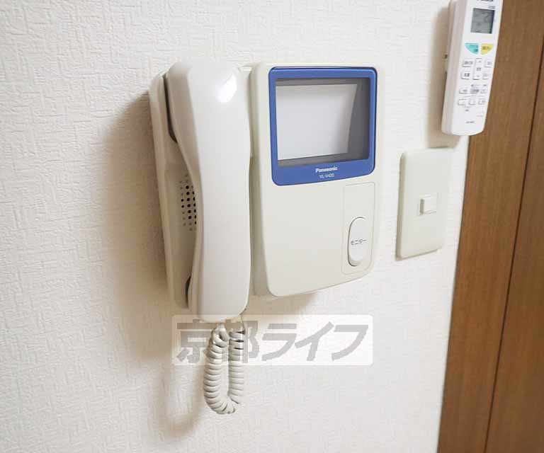 セキュリティ　急な来客にも安心です。