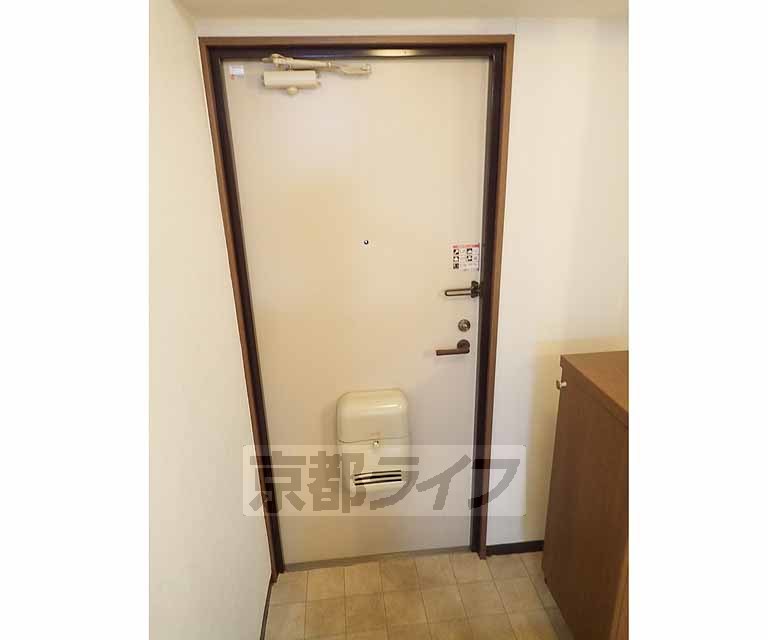 その他設備　しっかりとしたドアです。