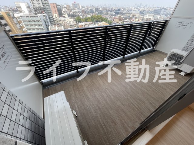 バルコニー　バルコニーがあります