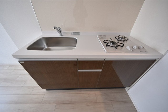 キッチン　■２口ガスコンロシステムキッチン■都市ガス♪