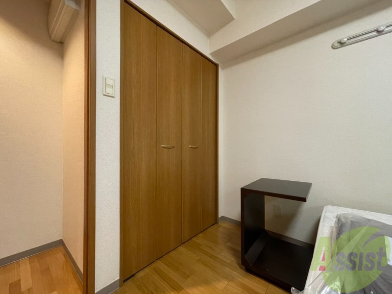 収納　ここに収納があります。収納があると部屋が広く使えます。