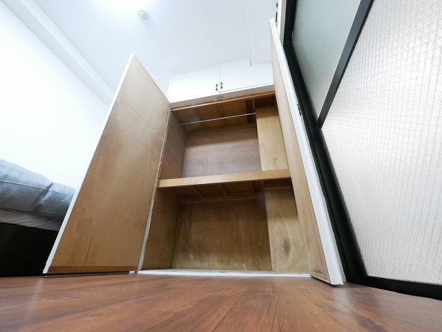 収納　収納があります