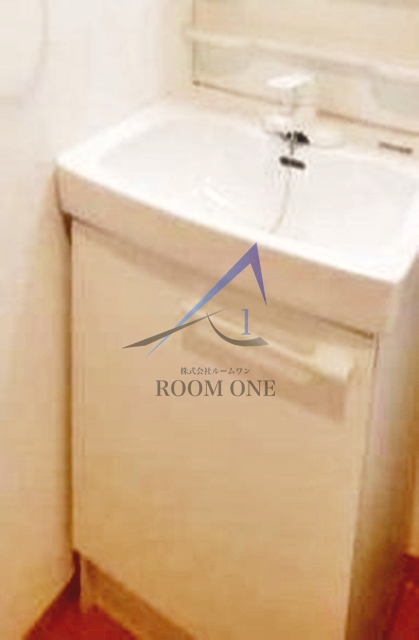 洗面設備　洗面台です。