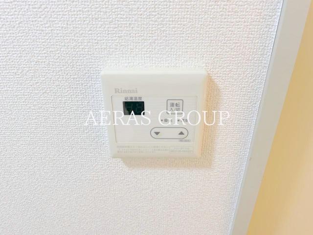 その他設備　給湯器操作パネル