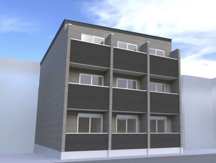 建物外観　外観パースです。