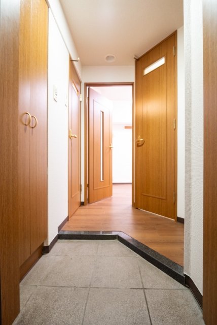 玄関　ゆったりとした玄関です