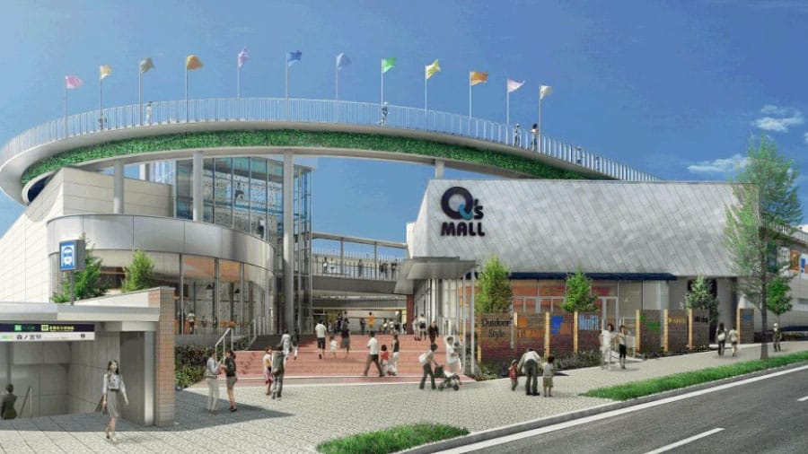 ショッピングセンター　もりのみやキューズモールBASE（ショッピングセンター）まで1099m