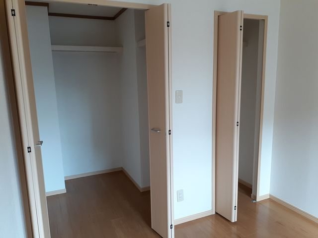 収納　たっぷりとした収納スペースです