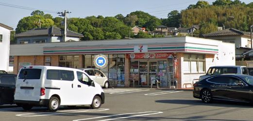 コンビニ　セブン－イレブン大分荏隈店（コンビニ）まで2522m