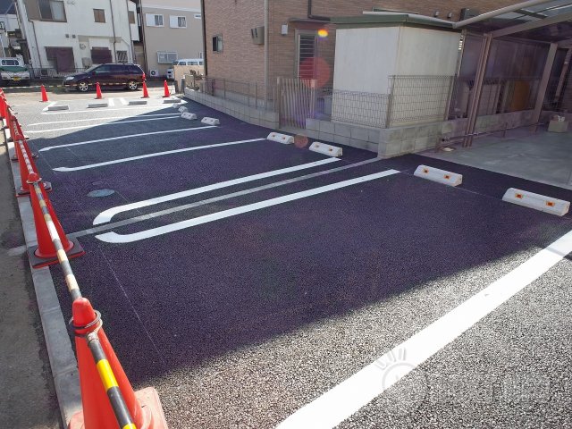 駐車場　ラプランタンの駐車場