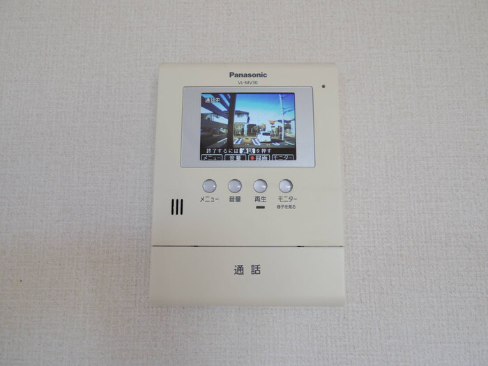 セキュリティ　録画機能付きTVインターホン