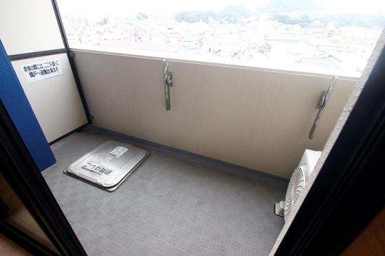 バルコニー　※別部屋の写真です