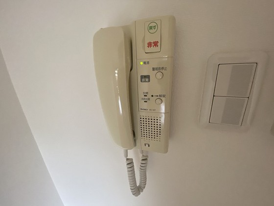 セキュリティ　※別部屋の写真です