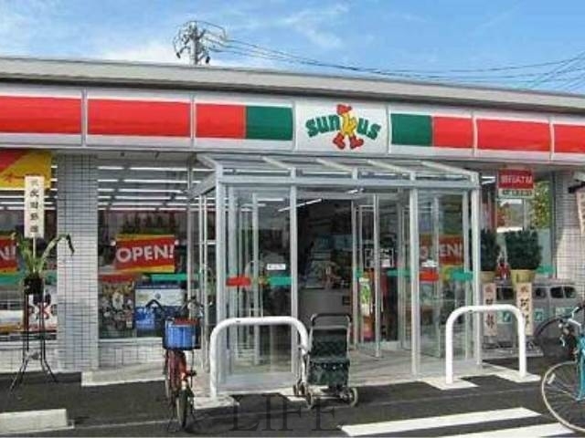 コンビニ　サンクス札幌ドーム前店（コンビニ）まで437m