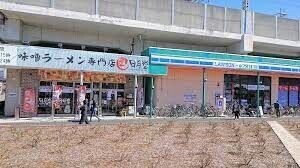 コンビニ　ローソンフタバ図書GIGA与野本町店（コンビニ）まで342m