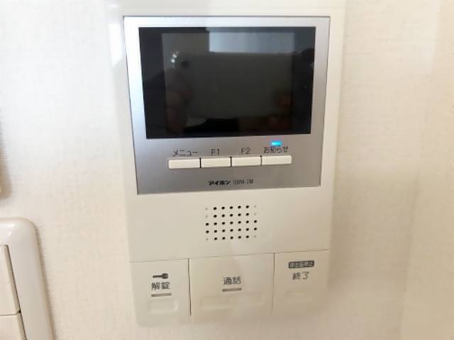 セキュリティ　モニターフォン付きです