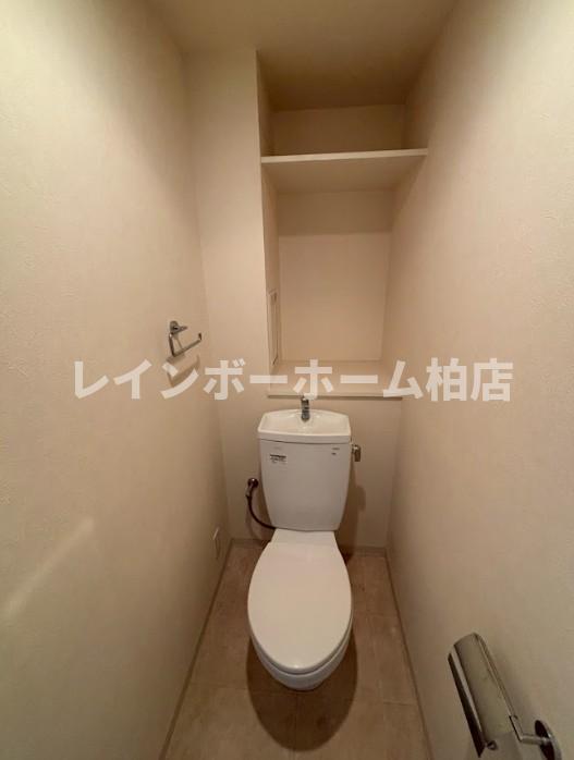 トイレ　ゆったりとした空間のトイレです