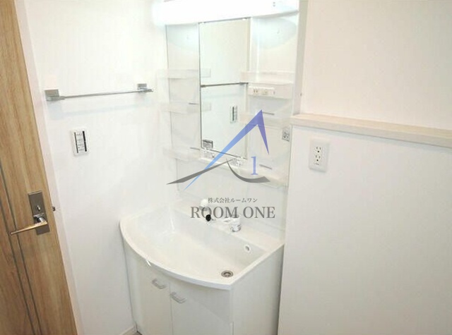 洗面設備　洗面台です。