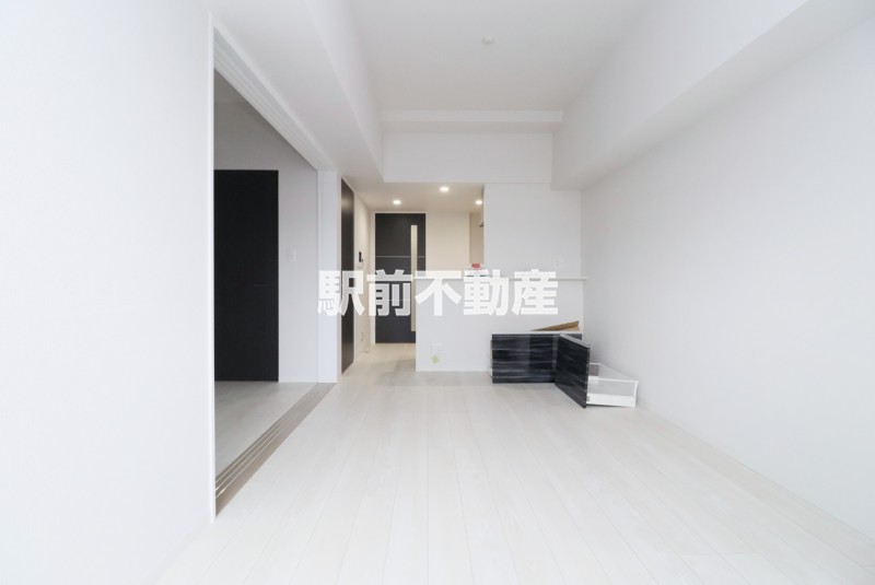 居室・リビング　新築工事中の写真