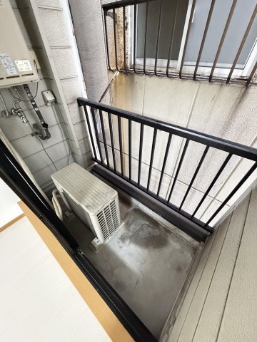 バルコニー　落ち着いた時間を過ごせるバルコニーです