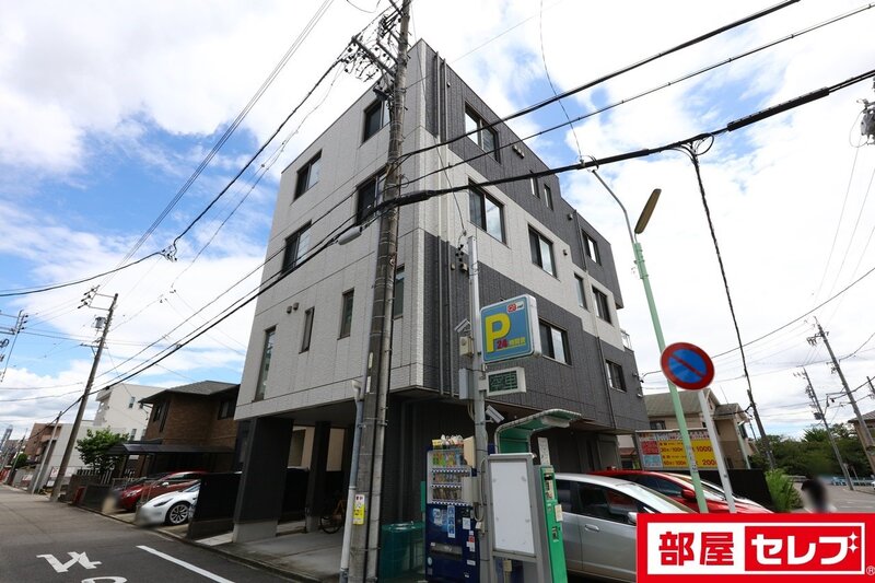 建物外観　オシャレなデザインの外観です。