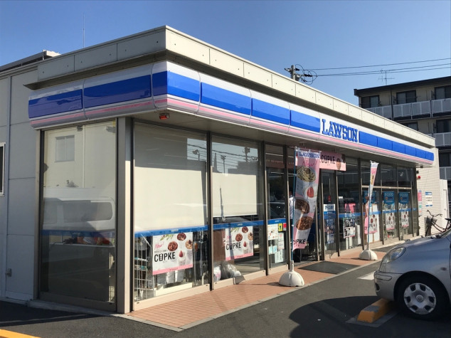 コンビニ　ローソン　岡山野田西店（コンビニ）まで200m