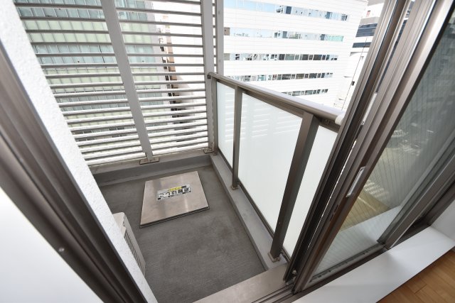 バルコニー　広々としたバルコニーです