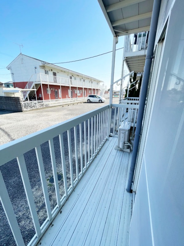 バルコニー　南東向きで日当たり良好☆