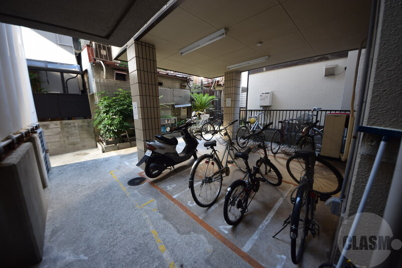 その他共有部分　キチンと整理された駐輪場