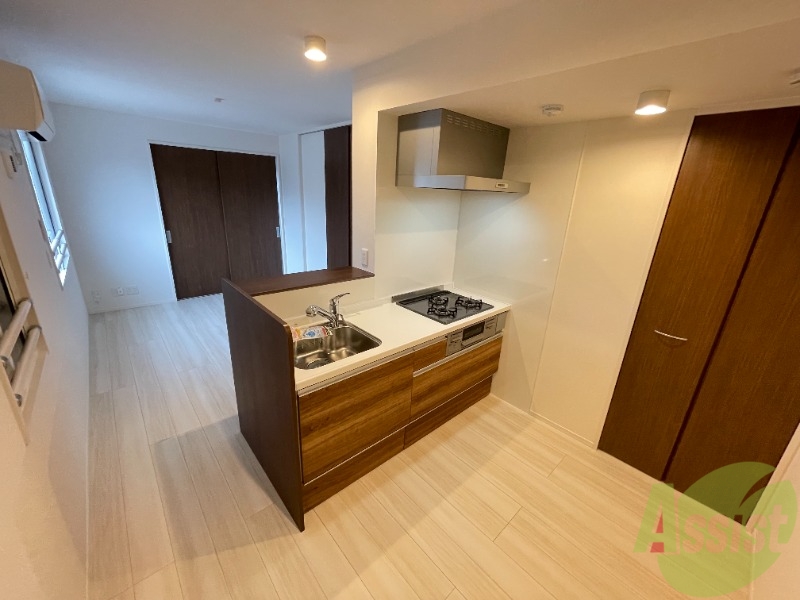 キッチン　料理のしやすい広いキッチン！