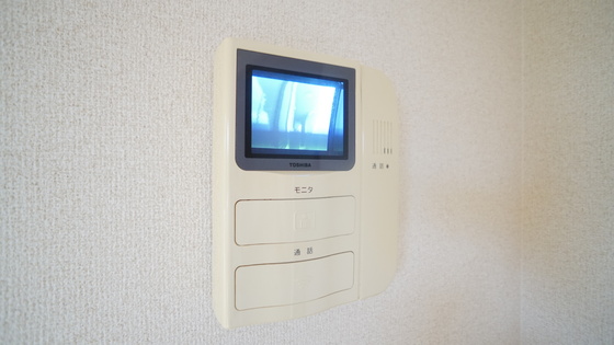 セキュリティ　モニター付きインターホン