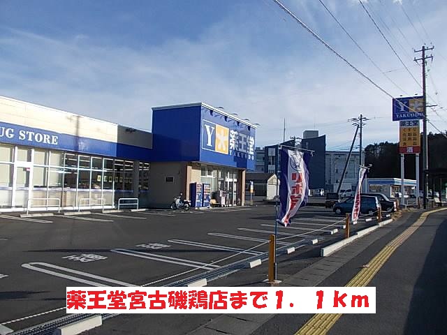 ドラックストア　薬王堂宮古磯鶏店（ドラッグストア）まで1100m