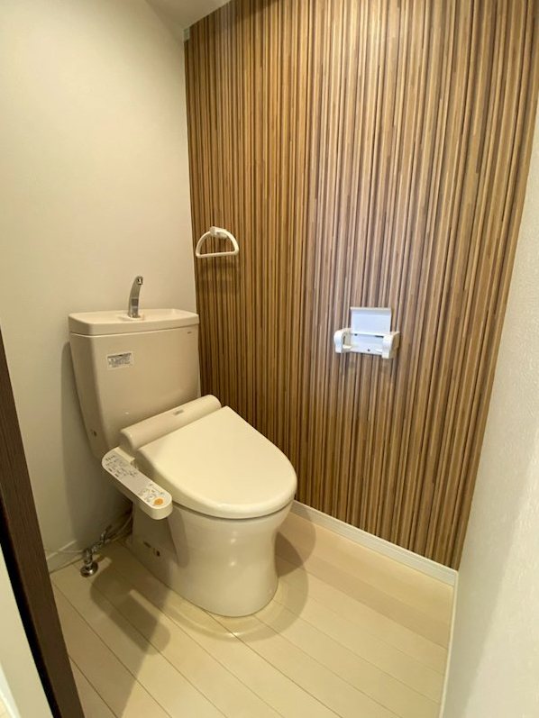 トイレ　清潔感のあるトイレです！温水便座付き☆