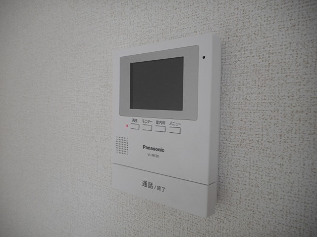 セキュリティ　モニター付きインターホンです。