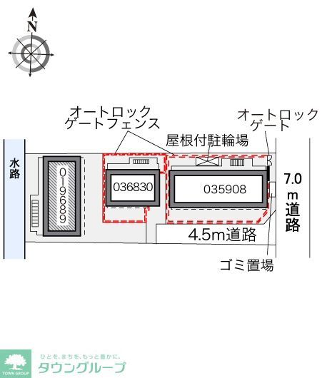 庭　間取図