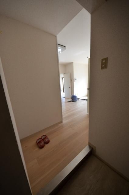 玄関　玄関からの眺め