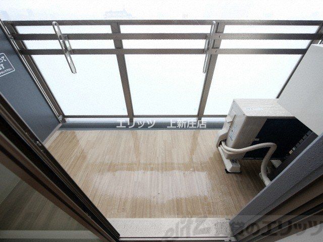 バルコニー　庭