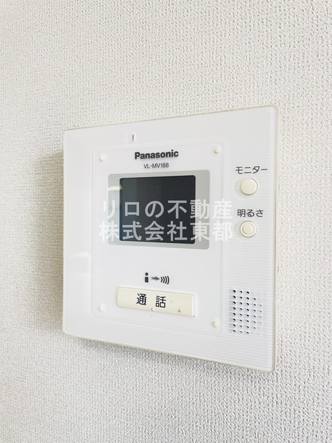 セキュリティ　訪問者が一目で分かるＴＶモニタ付インターホンです！