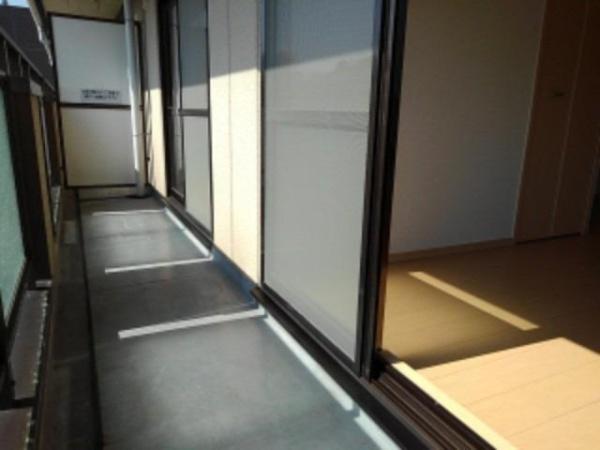 バルコニー　広いバルコニー！