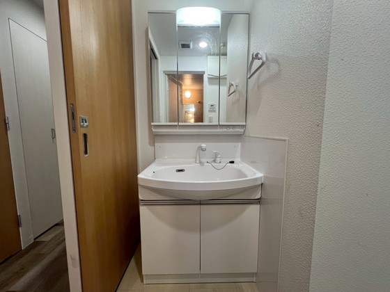 洗面設備　※別部屋の写真です
