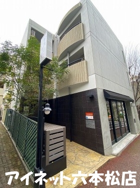 建物外観　保証人不要の1R物件です。