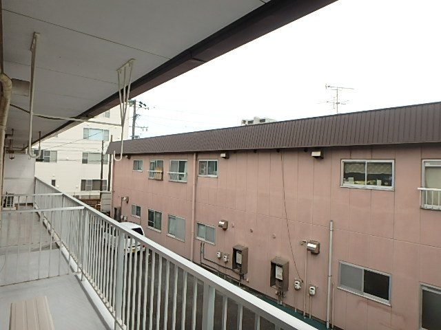 眺望　※写真は２０４号室のものです