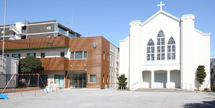 幼稚園・保育園　北町カトリック幼稚園（幼稚園・保育園）まで626m